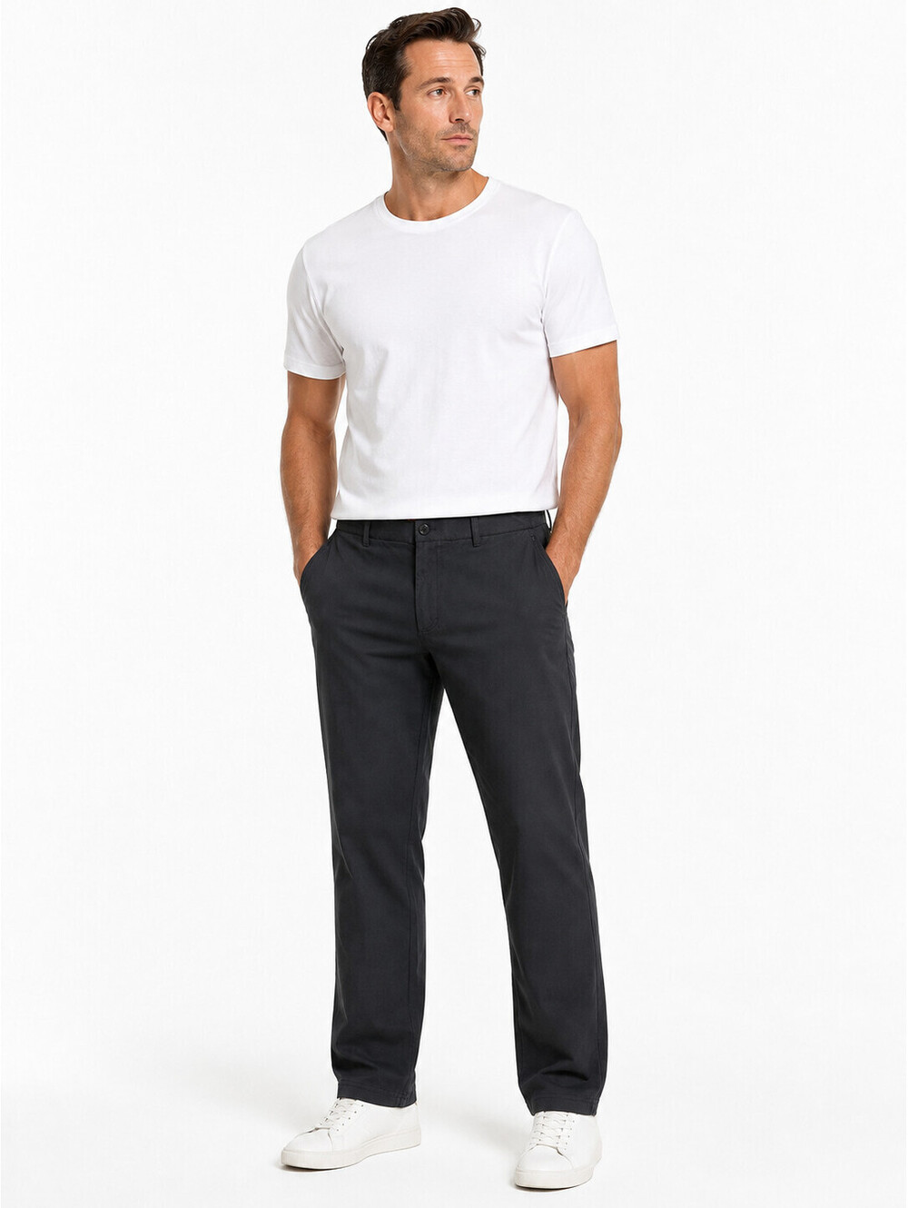 Spaidersilk Men's Stretch Fabric, Lightweight Black Quick-Drying Pant Sz 38W*30L